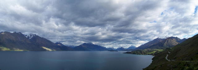 View of Lake Wakitipu